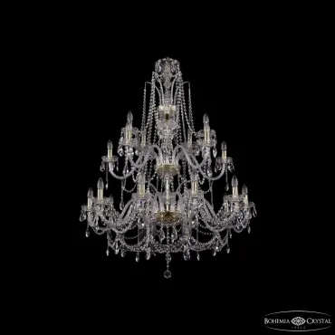 Подвесная люстра Bohemia Ivele Crystal 1411 1411/10+5+5/360/2d G