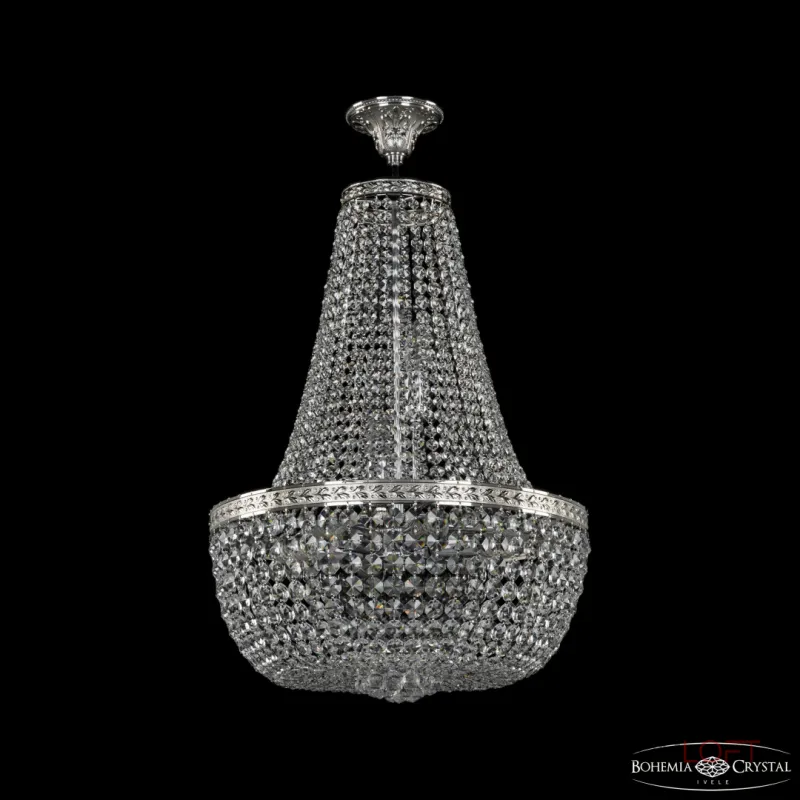 Подвесная люстра Bohemia Ivele Crystal 1928 19281/H2/45IV Ni Подвесная люстра Bohemia Ivele Crystal 1928 19281/H2/45IV Ni