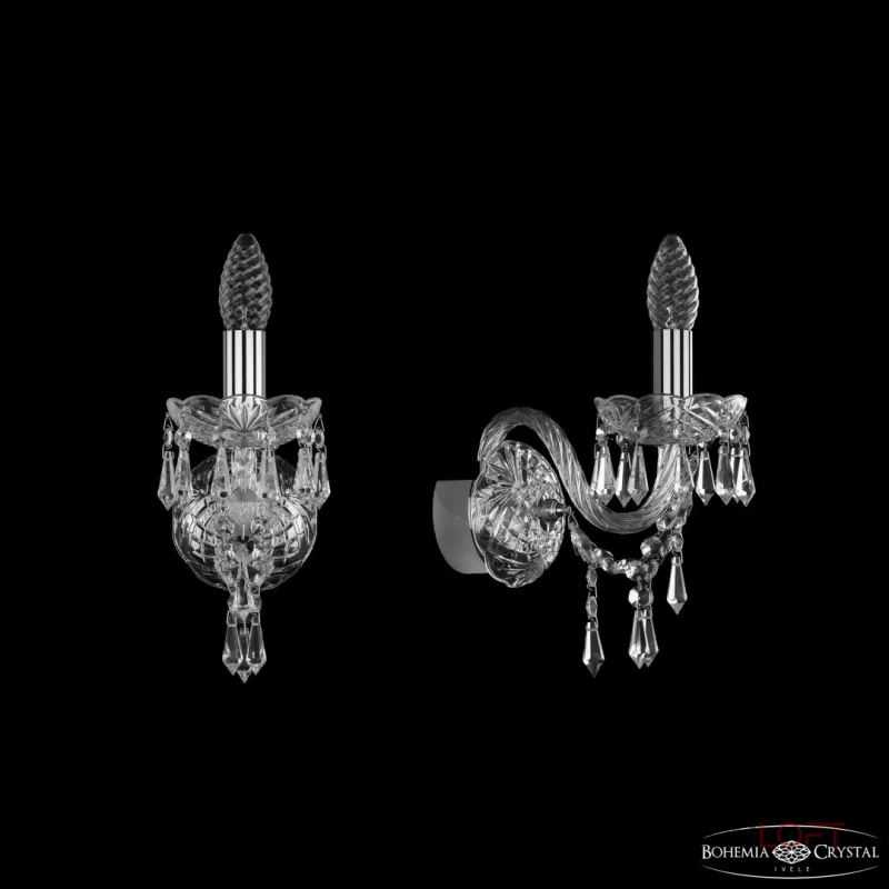 Бра Bohemia Ivele Crystal 1403 1403B/1/141 Ni