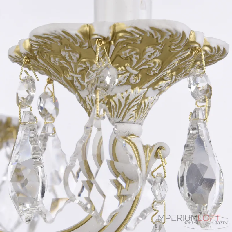 Подвесная люстра Bohemia Ivele Crystal AL7801 AL78101/6/175 B WMG Leafs Подвесная люстра Bohemia Ivele Crystal AL7801 AL78101/6/175 B WMG Leafs