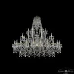 Подвесная люстра Bohemia Ivele Crystal 1411 1411/24+6+6/530 G