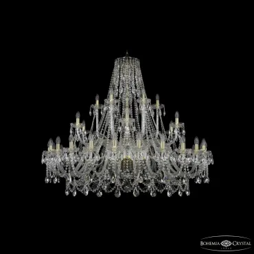 Подвесная люстра Bohemia Ivele Crystal 1411 1411/24+6+6/530 G Подвесная люстра Bohemia Ivele Crystal 1411 1411/24+6+6/530 G