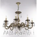 Подвесная люстра Bohemia Ivele Crystal AL7901 AL79101/8/250 A FP