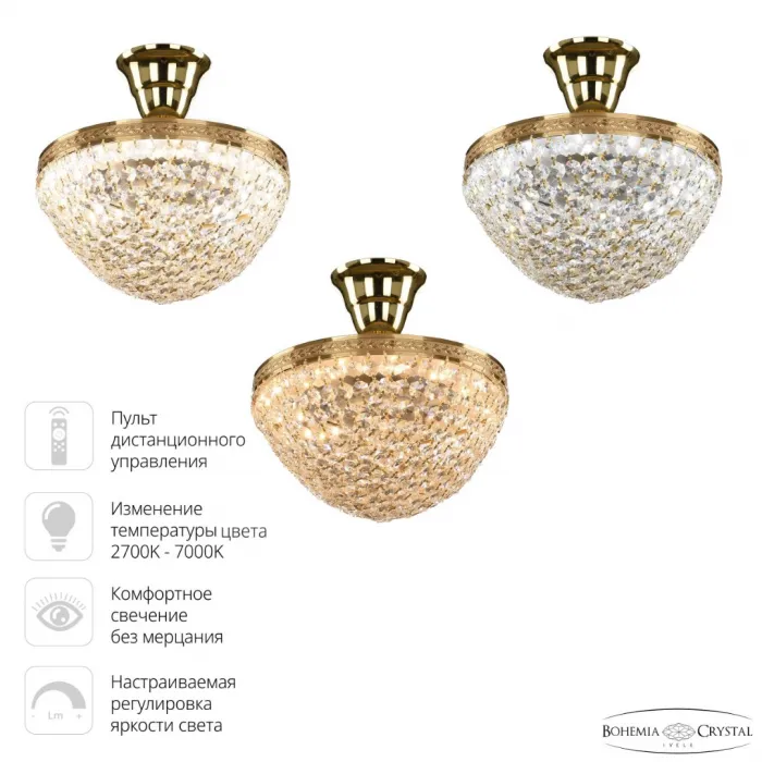 Люстра Bohemia Ivele Crystal 1932 19321/25IV/LED-DIM G от ImperiumLoft