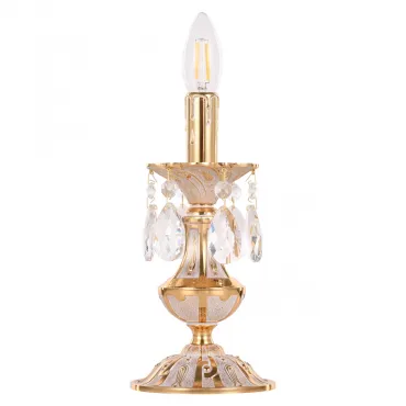 Настольная лампа Bohemia Ivele Crystal AL77 AL77200L/1-25 GW