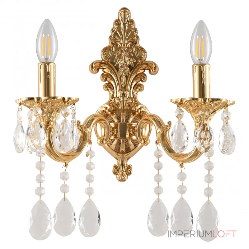 Бра Bohemia Ivele Crystal AL7801 AL7801B14/2/175 A G