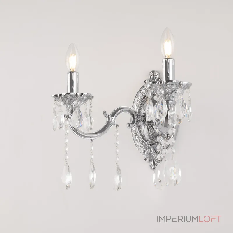 Бра Bohemia Ivele Crystal AL7801 AL7801B10/2/175 A Ni Бра Bohemia Ivele Crystal AL7801 AL7801B10/2/175 A Ni