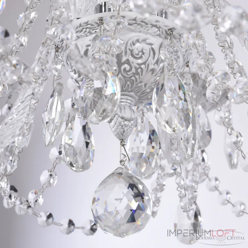 Подвесная люстра Bohemia Ivele Crystal AL1602 AL16302/6/160 WMN Подвесная люстра Bohemia Ivele Crystal AL1602 AL16302/6/160 WMN