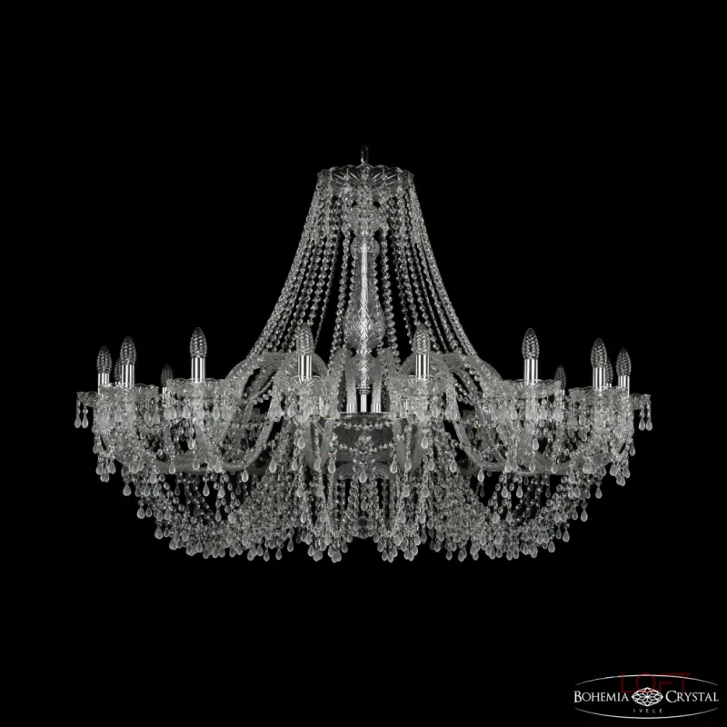 Подвесная люстра Bohemia Ivele Crystal 1410 1410/16/460 Ni V0300 Подвесная люстра Bohemia Ivele Crystal 1410 1410/16/460 Ni V0300