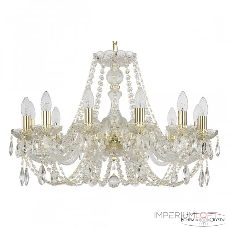 Подвесная люстра Bohemia Ivele Crystal 101 101/12/240 G Подвесная люстра Bohemia Ivele Crystal 101 101/12/240 G
