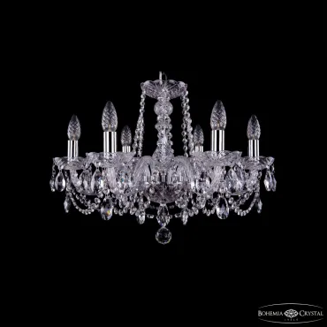 Люстра Bohemia Ivele Crystal 1402 1402/6/195 Ni