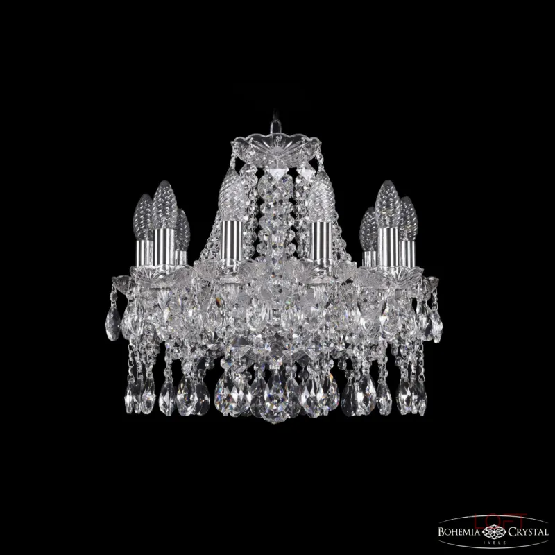 Подвесная люстра Bohemia Ivele Crystal 1413 1413/10/141 Ni