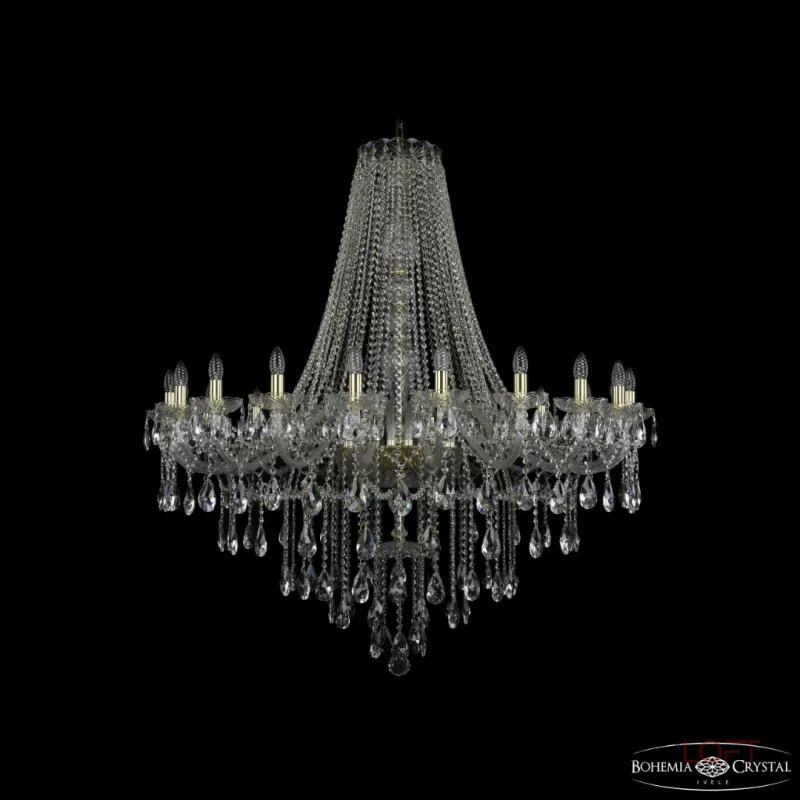 Подвесная люстра Bohemia Ivele Crystal 1415 1415/20/460/h-139 G Подвесная люстра Bohemia Ivele Crystal 1415 1415/20/460/h-139 G