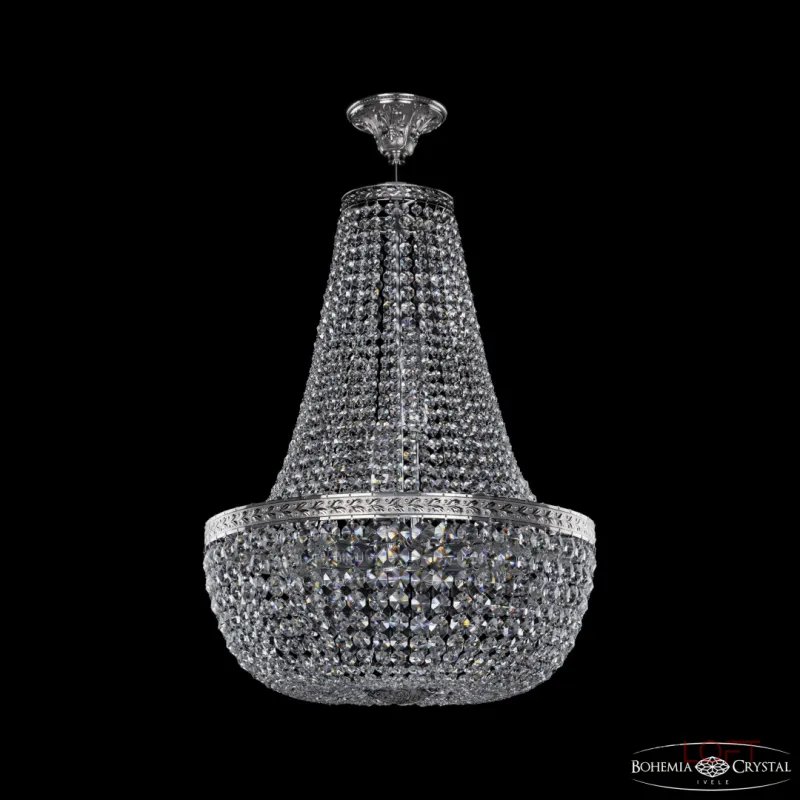 Подвесная люстра Bohemia Ivele Crystal 1911 19111/H2/45IV Ni Подвесная люстра Bohemia Ivele Crystal 1911 19111/H2/45IV Ni