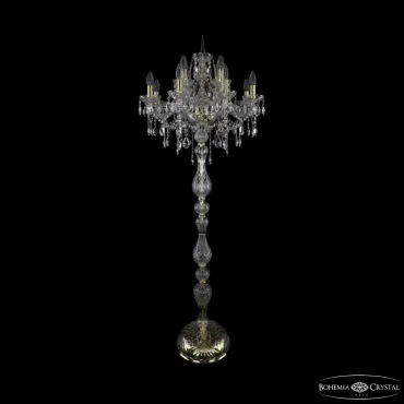Торшер Bohemia Ivele Crystal 1415 1415T1/8+4/200-165 G
