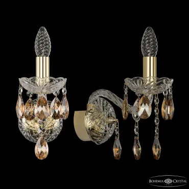 Бра Bohemia Ivele Crystal 1413 1413B/1/141 G K721 Бра Bohemia Ivele Crystal 1413 1413B/1/141 G K721