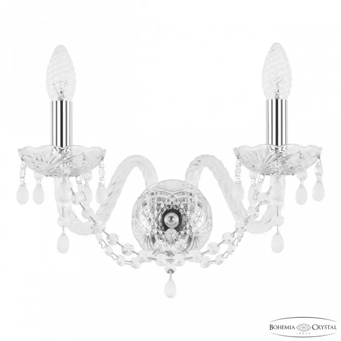 Бра Bohemia Ivele Crystal 112 112B/2/165 Ni V0300 от ImperiumLoft