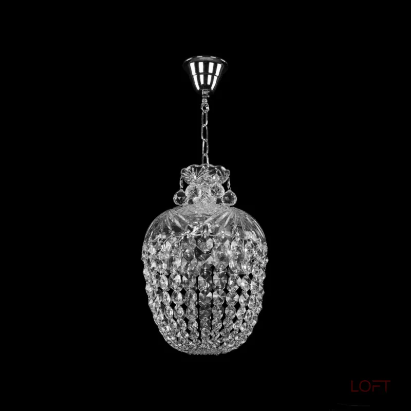 Подвесной светильник Bohemia Ivele Crystal 1477 14771/25 Ni