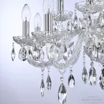 Подвесная люстра Bohemia Ivele Crystal 117 117/10+5/240 Ni