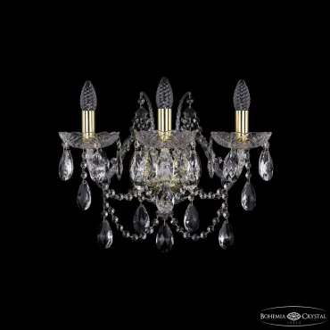 Бра Bohemia Ivele Crystal 1411 1411B/3/160/XL G