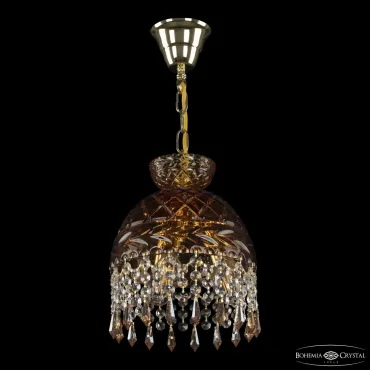 Подвесной светильник Bohemia Ivele Crystal 5478 5478/22 G Amber/M-1F Drops K721