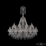 Подвесная люстра Bohemia Ivele Crystal 1403 1403/20+10/400/XL-133 G