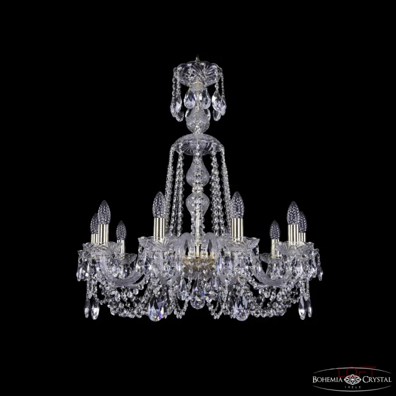 Подвесная люстра Bohemia Ivele Crystal 1402 1402/10/240/XL-73 G Подвесная люстра Bohemia Ivele Crystal 1402 1402/10/240/XL-73 G