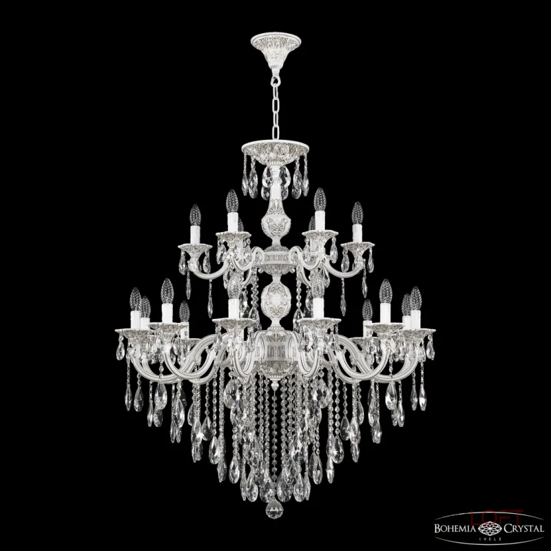 Подвесная люстра Bohemia Ivele Crystal AL7801 AL78101/12+6/300/2D B WMG Подвесная люстра Bohemia Ivele Crystal AL7801 AL78101/12+6/300/2D B WMG