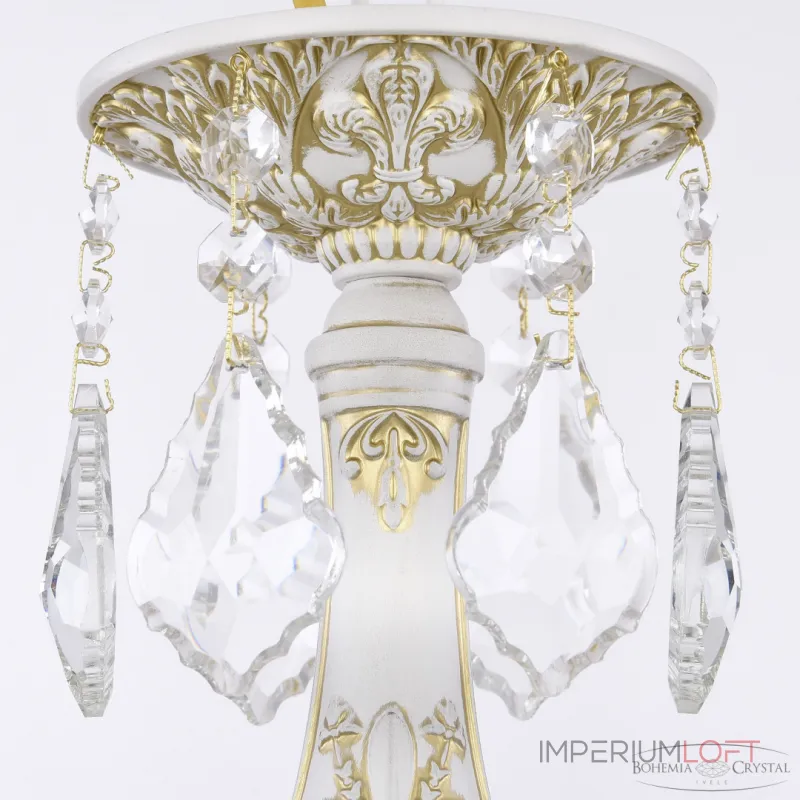 Подвесная люстра Bohemia Ivele Crystal AL7801 AL78101/6/175 B WMG Leafs Подвесная люстра Bohemia Ivele Crystal AL7801 AL78101/6/175 B WMG Leafs