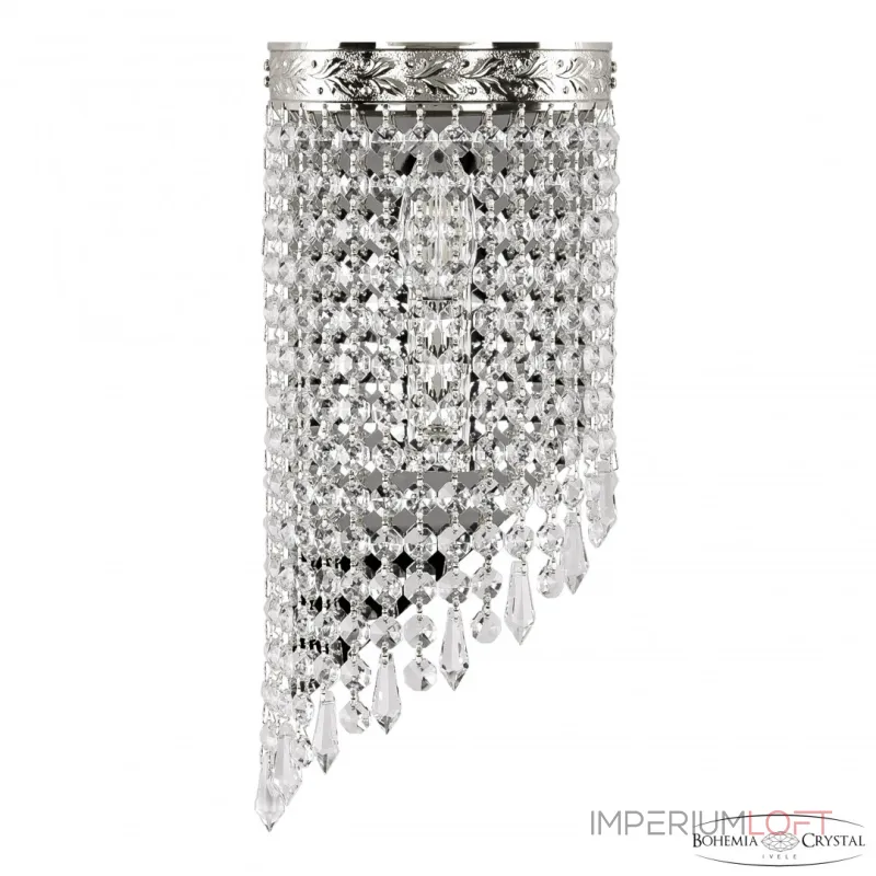 Бра Bohemia Ivele Crystal 8340 83401BL/15IV-33 Ni Drops Бра Bohemia Ivele Crystal 8340 83401BL/15IV-33 Ni Drops