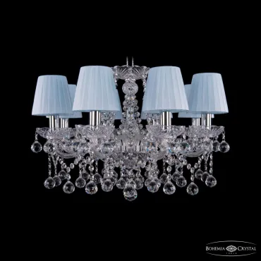 Люстра Bohemia Ivele Crystal 1413 1413/8/200 Ni Balls SH4