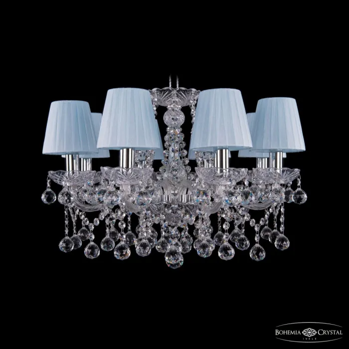 Люстра Bohemia Ivele Crystal 1413 1413/8/200 Ni Balls SH4 от ImperiumLoft