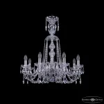Подвесная люстра Bohemia Ivele Crystal 1402 1402/8/240/XL-73 Ni