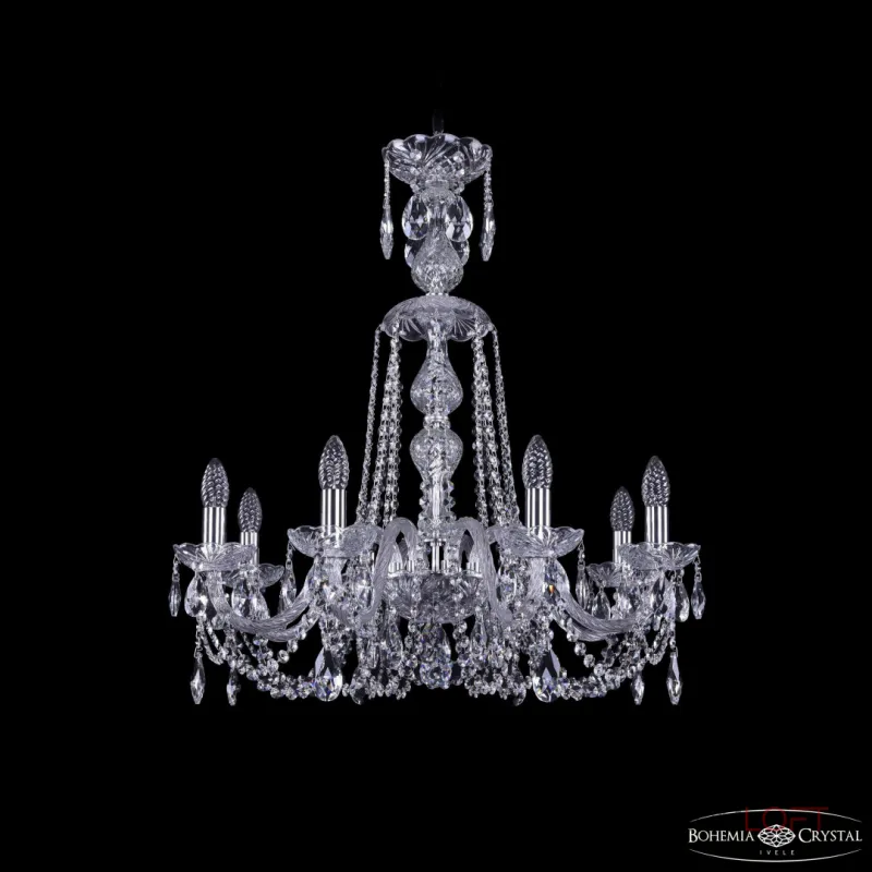 Подвесная люстра Bohemia Ivele Crystal 1402 1402/8/240/XL-73 Ni Подвесная люстра Bohemia Ivele Crystal 1402 1402/8/240/XL-73 Ni