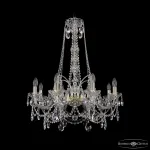 Подвесная люстра Bohemia Ivele Crystal 1411 1411/8/240/h-83 G