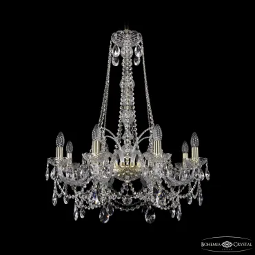 Подвесная люстра Bohemia Ivele Crystal 1411 1411/8/240/h-83 G