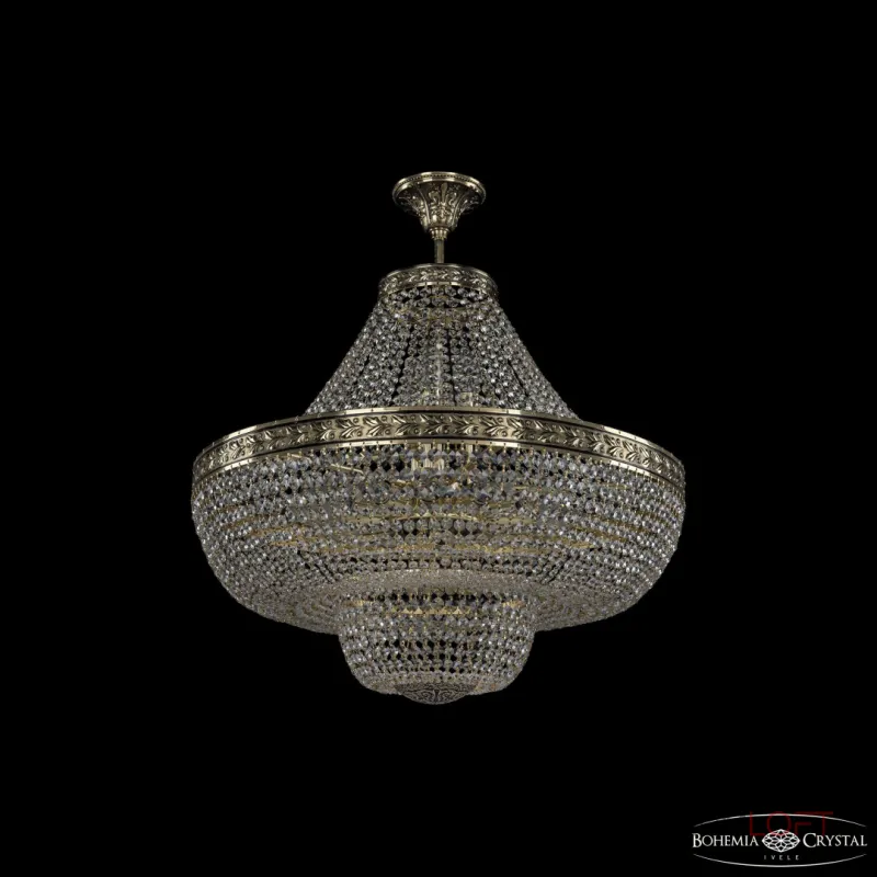 Подвесная люстра Bohemia Ivele Crystal 1909 19091/H1/60IV GB Подвесная люстра Bohemia Ivele Crystal 1909 19091/H1/60IV GB