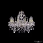 Подвесная люстра Bohemia Ivele Crystal 1411 1411/10/195 G Leafs