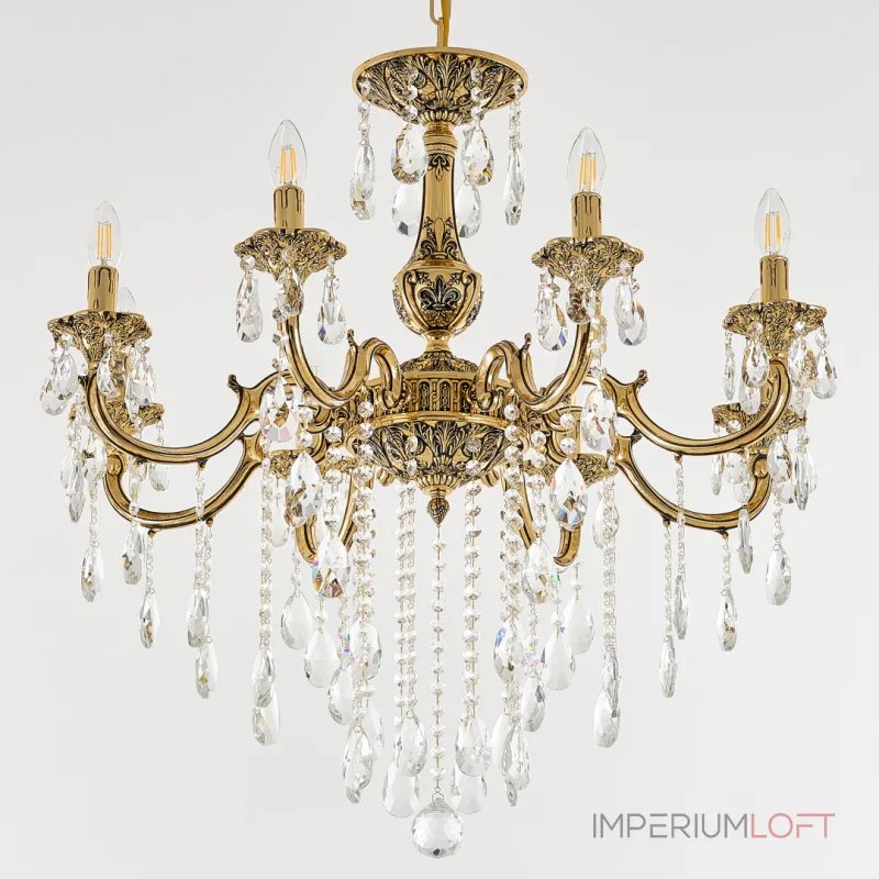 Подвесная люстра Bohemia Ivele Crystal AL7801 AL78101/8/250 B GB Подвесная люстра Bohemia Ivele Crystal AL7801 AL78101/8/250 B GB