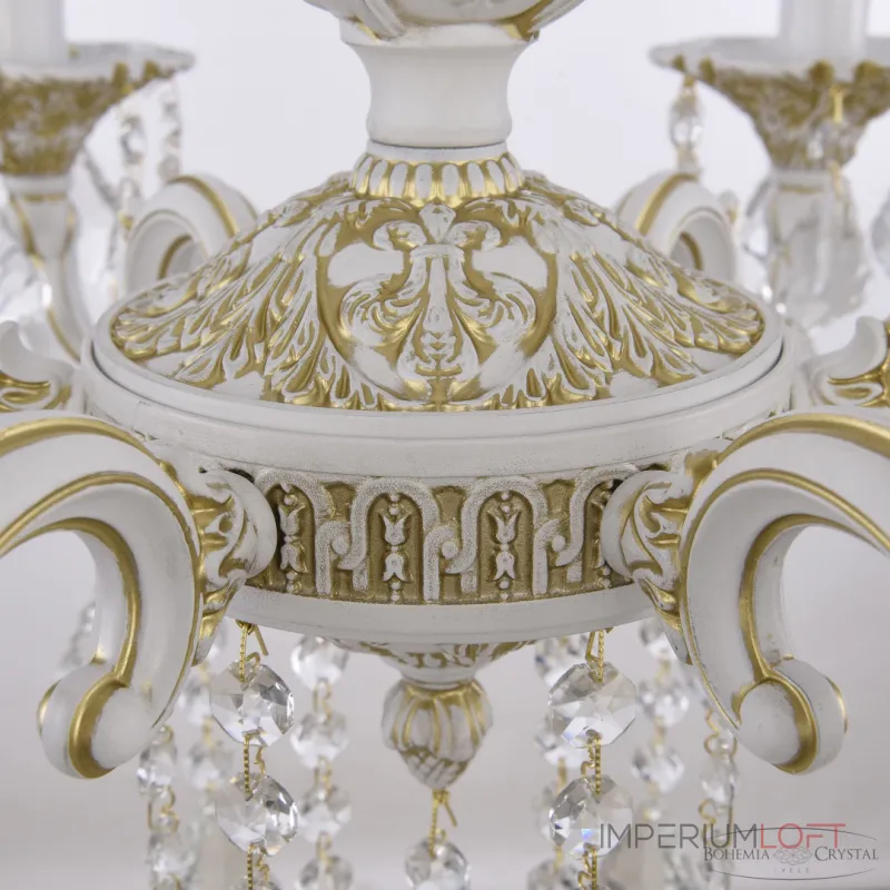 Подвесная люстра Bohemia Ivele Crystal AL7801 AL78101/6/175 B WMG Leafs Подвесная люстра Bohemia Ivele Crystal AL7801 AL78101/6/175 B WMG Leafs