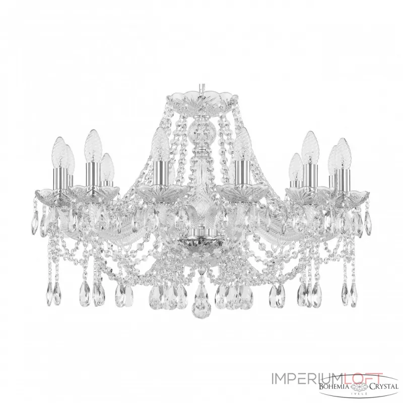 Подвесная люстра Bohemia Ivele Crystal 107 107/12/240 Ni