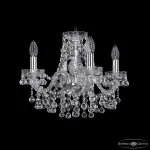 Подвесная люстра Bohemia Ivele Crystal 1409 1409/4/141 Ni