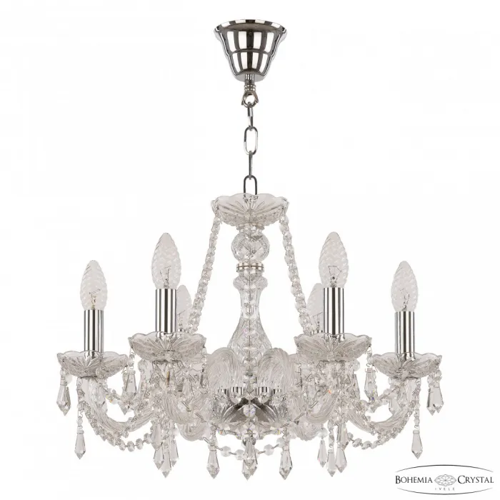 Люстра Bohemia Ivele Crystal 104 104/6/165 Ni от ImperiumLoft