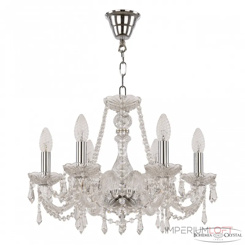Подвесная люстра Bohemia Ivele Crystal 104 104/6/165 Ni