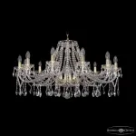 Подвесная люстра Bohemia Ivele Crystal 1413 1413/12/360 G