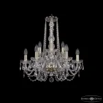 Подвесная люстра Bohemia Ivele Crystal 1402 1402/6+3/195/h-58 G