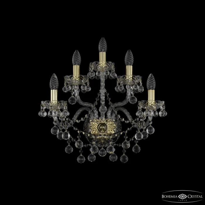 Бра Bohemia Ivele Crystal 1409 1409B/2+2+1/195/XL G от ImperiumLoft