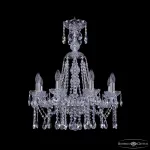 Подвесная люстра Bohemia Ivele Crystal 1413 1413/8/200/XL-66 Ni