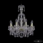 Подвесная люстра Bohemia Ivele Crystal 1403 1403/8/160/XL-60 G