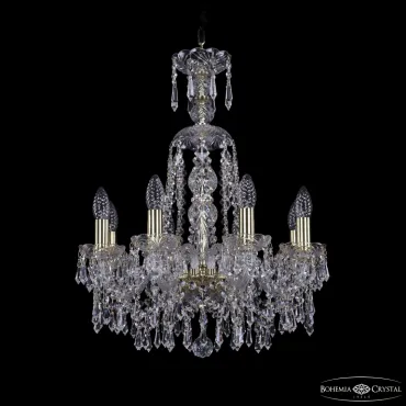 Подвесная люстра Bohemia Ivele Crystal 1403 1403/8/160/XL-60 G Подвесная люстра Bohemia Ivele Crystal 1403 1403/8/160/XL-60 G